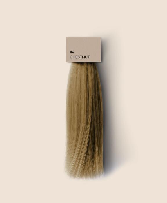 Краска для ресниц и бровей BRONSUN, цвет каштан #4, 15мл