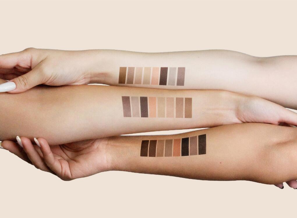 Краска для ресниц и бровей BRONSUN, цвет медный каштан #4.1, 15 мл