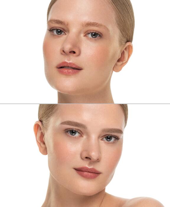 Краска для ресниц и бровей BRONSUN, цвет светло-коричневый #5, 15мл