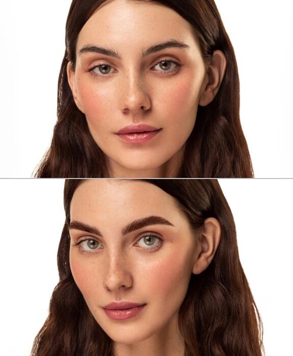 Краска для ресниц и бровей BRONSUN, цвет темно-коричневый #7, 15мл