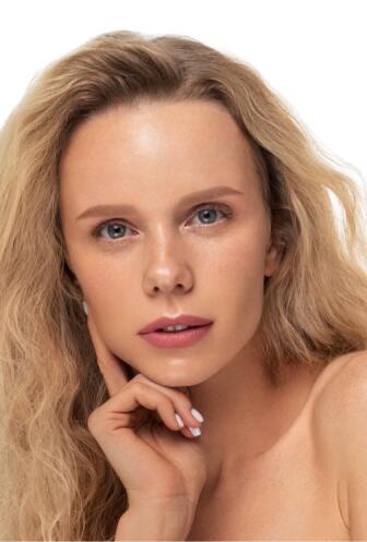 Eyebrow and eyelash cream dye BRONSUN light brown #5, 0.51 fl.oz (15 ml)