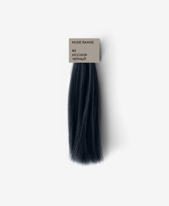 Eyebrow and eyelash cream dye NUDE RANGE BRONSUN blue black #2, 0.51 fl.oz (15 ml)