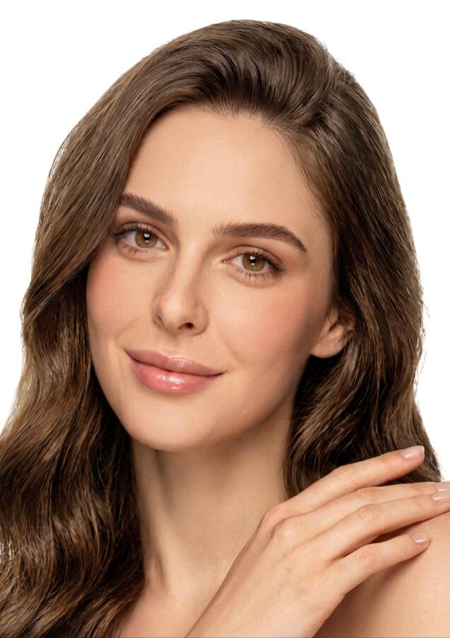 Eyebrow and eyelash cream dye NUDE RANGE BRONSUN brown #6, 0.51 fl.oz (15 ml)