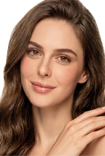 Eyebrow and eyelash cream dye NUDE RANGE BRONSUN brown #6, 0.51 fl.oz (15 ml)