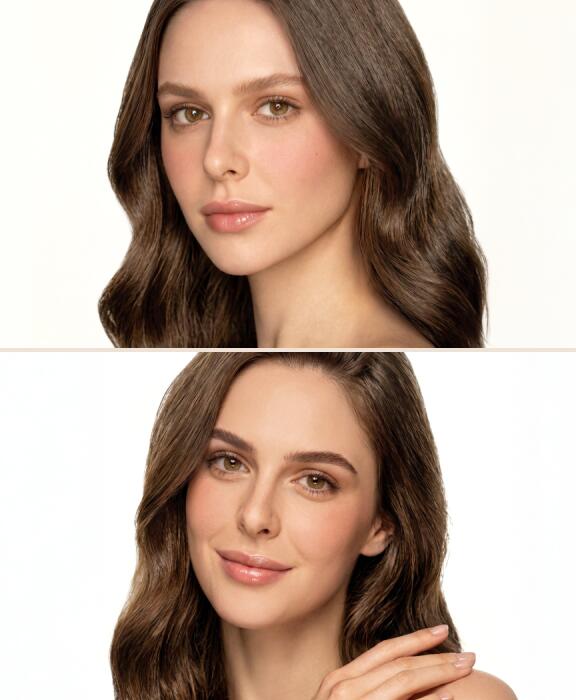 Eyebrow and eyelash cream dye NUDE RANGE BRONSUN brown #6, 0.51 fl.oz (15 ml)