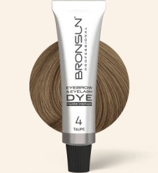 Eyebrow and eyelash cream dye NUDE RANGE BRONSUN taupe #4, 0.51 fl.oz (15 ml)