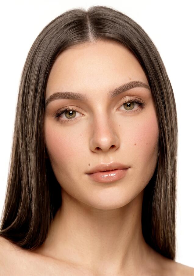 Eyebrow and eyelash cream dye NUDE RANGE BRONSUN dark brown #7, 0.51 fl.oz (15 ml)