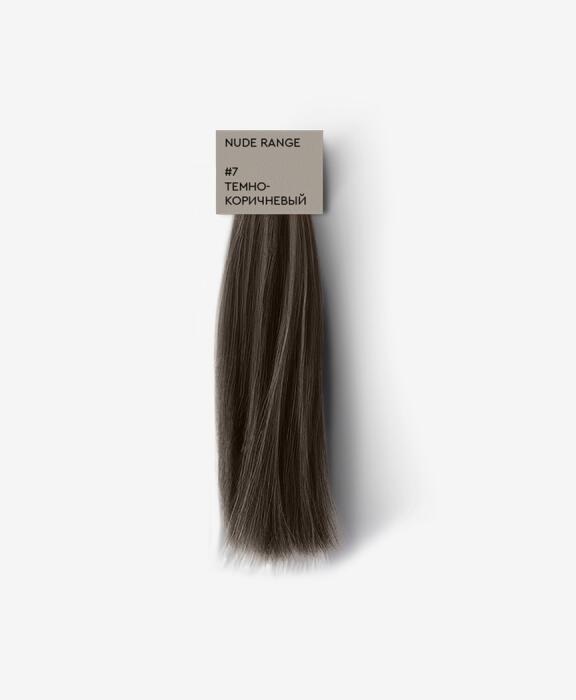 Eyebrow and eyelash cream dye NUDE RANGE BRONSUN dark brown #7, 0.51 fl.oz (15 ml)