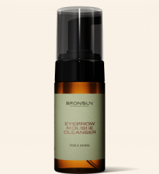 Eyebrow mousse cleanser ROSE&SANDAL BRONSUN, 3.38 fl.oz (100 ml)