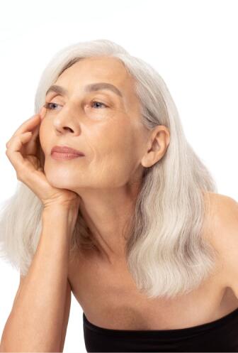 Eyelash and eyebrow dye home kit BRONSUN graphite #2