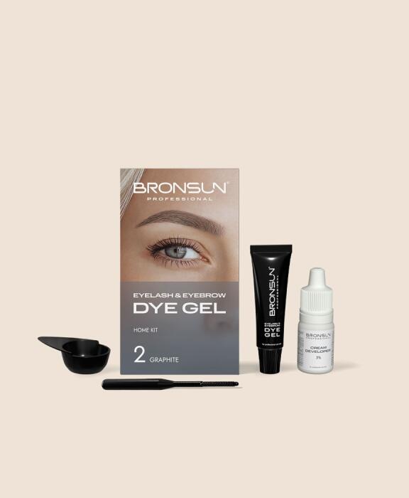 Набор для домашнего окрашивания BRONSUN, цвет графит #2
