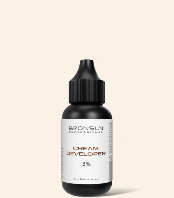 Cream developer 3% BRONSUN, 1.01 fl.oz (30 ml)