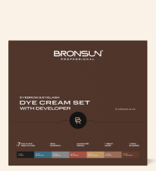 Cream dye set with developer BRONSUN