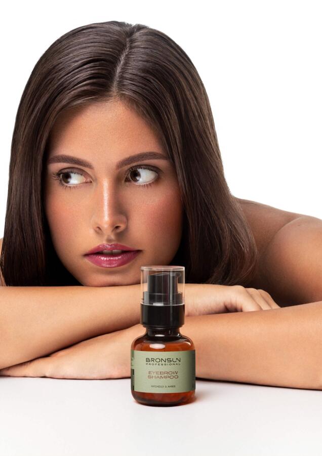 Eyebrow shampoo PATCHOULY&AMBER BRONSUN, 1.69 fl.oz (50 ml)