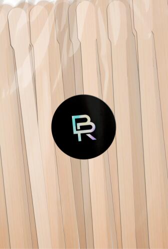 Mini wooden wax sticks, 100 pcs