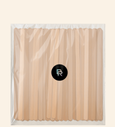Wooden wax sticks, 100 pcs